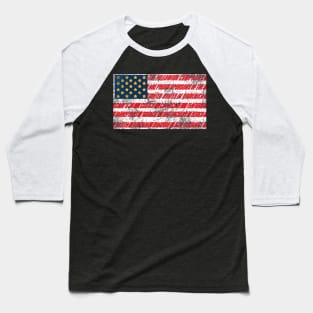 Uhmerican Flag Idiocracy Baseball T-Shirt